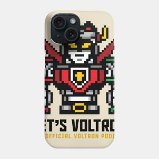 Let's Voltron Podcast (Official Square Logo) Phone Case