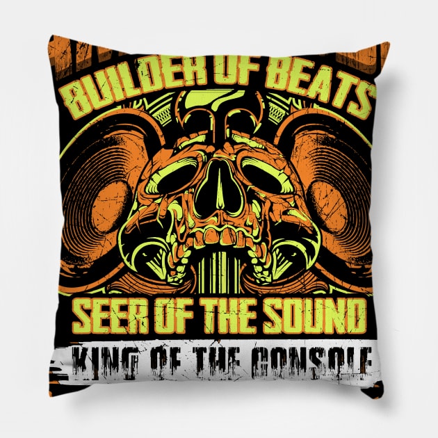 I am an Audio Engineer - DJ Pillow by MADesigns