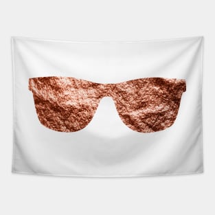 Sunglasses - rose gold foil Tapestry