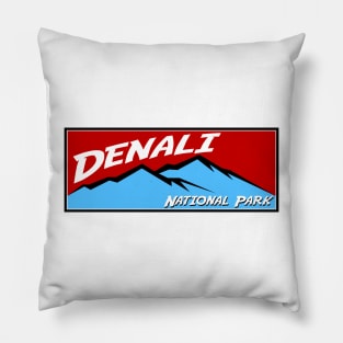 Denali National Park Alaska Mount McKinley Pillow