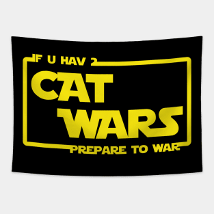 cat wars Tapestry