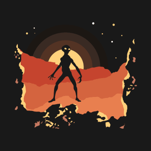 Martian Sunset T-Shirt