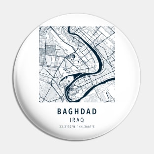 baghdad simple map Pin