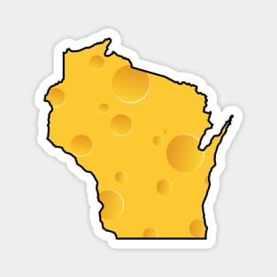 Cheese State - Wisconsin Magnet