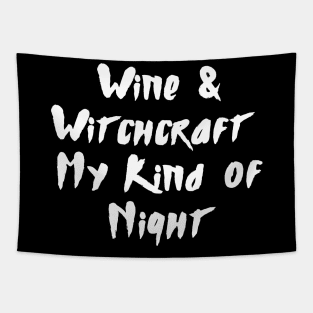 Wine & Witchcraft - Halloween 2023 Tapestry