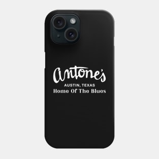 Antones Record Home Of Blues Phone Case