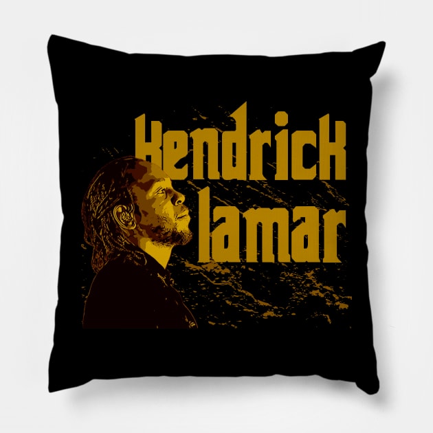 Kendrick lamar Pillow by Nana On Here