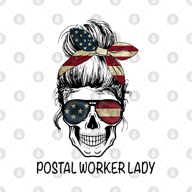 Postal Worker Lady by janayeanderson48214