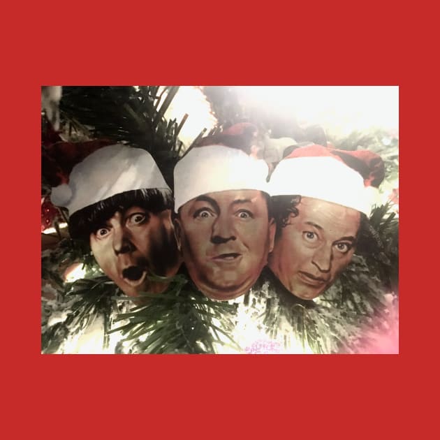 The Three Stooges Merry Christmas by daphberry