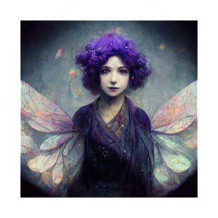 Purple Hair Fairy Gifts T-Shirt