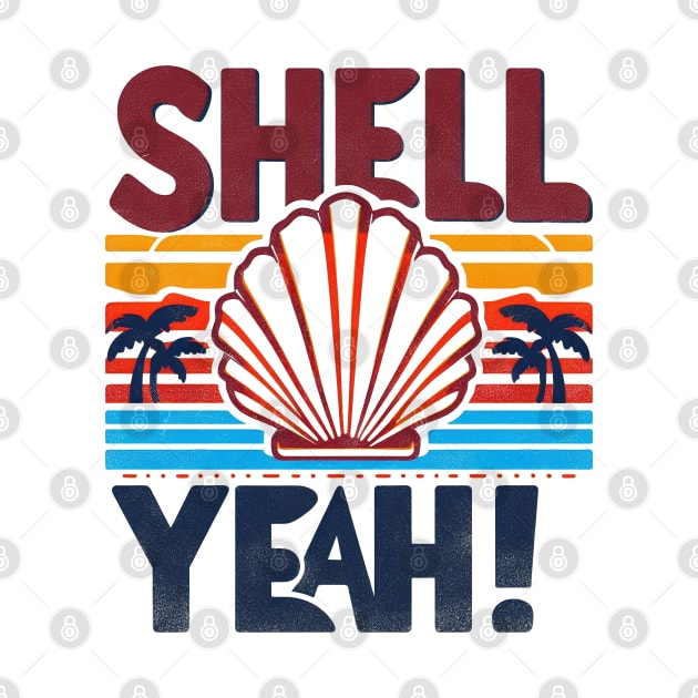 Shell Yeah Beach by SimpliPrinter