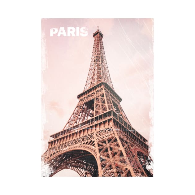 Vintage Paris Poster | Places of the World by Visitify