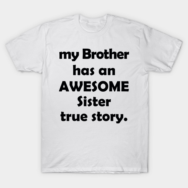 funny sibling t shirts