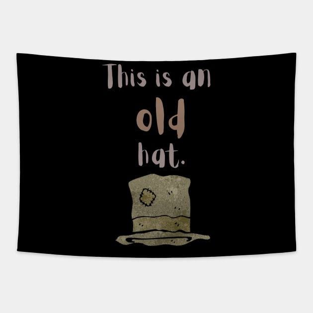 This is an old hat Tapestry by maxdax