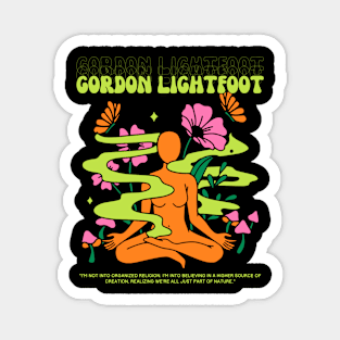 Gordon Lightfoot // Yoga Magnet