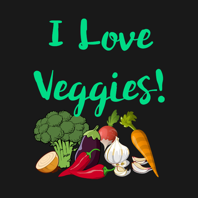 I Love Veggies by Lin Watchorn 