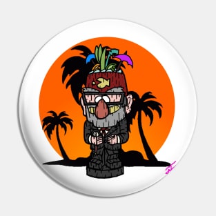 Mystery tiki Pin