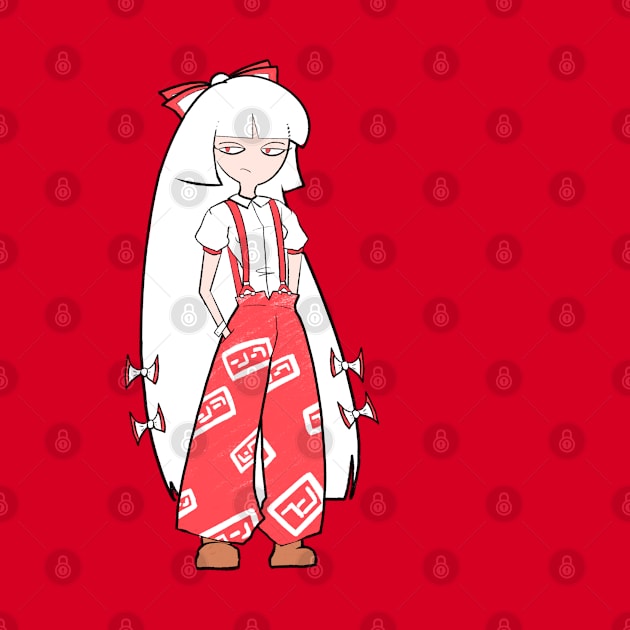 Fujiwara no Mokou by Dentfree