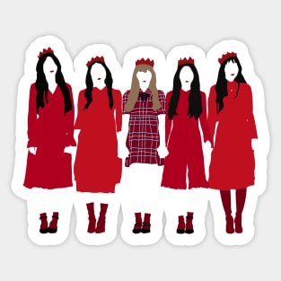 russian roulette red velvet Sticker for Sale by dexta