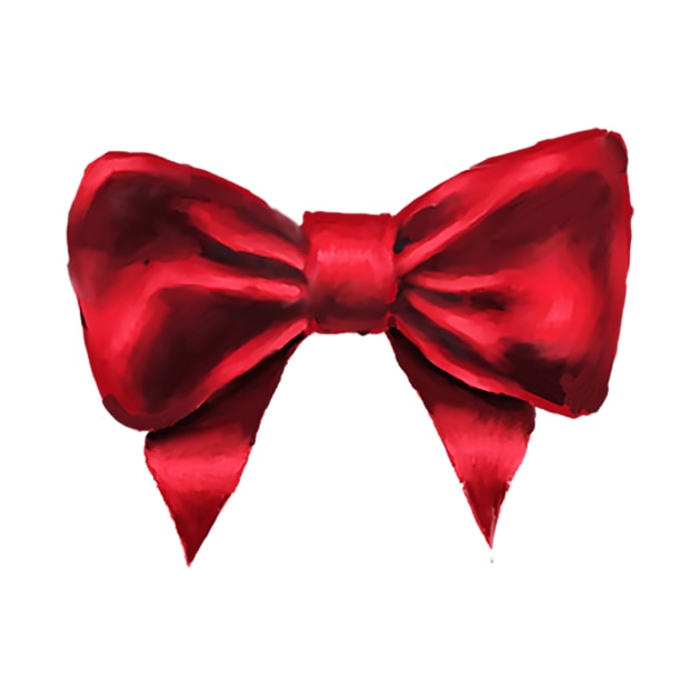 Big Red Bow by PeggyNovak