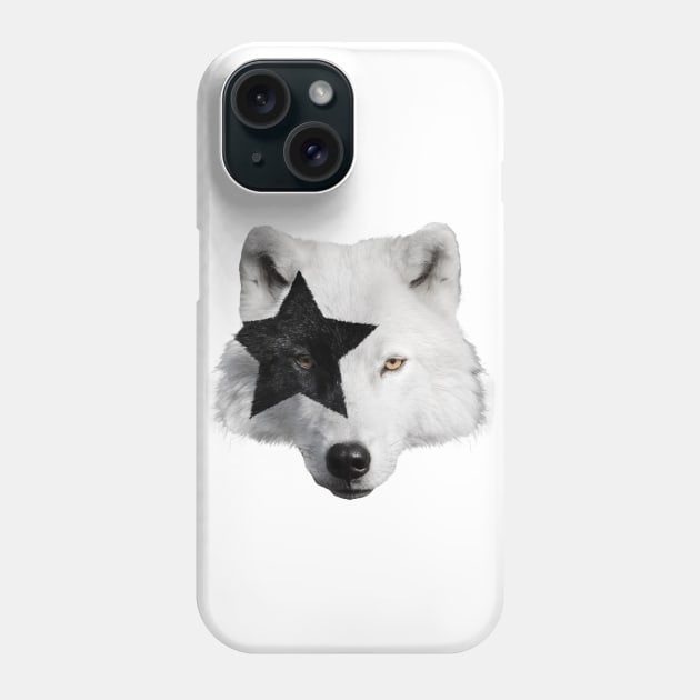 Kiss of a Wolf Phone Case by astronaut