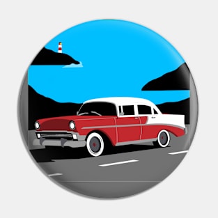 Classic Vintage Car Pin