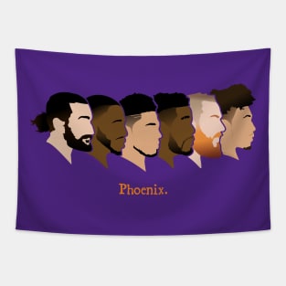 Phoenix Suns Profile Dark Tapestry