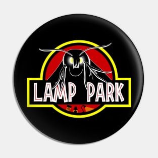 Lamp Park (moth lamp) Pin