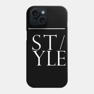 Style 1 - Classy, elegant, Minimal Typography Phone Case