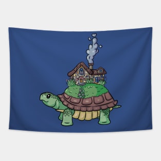 House Tortoise Tapestry