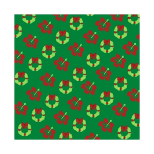 hawaii christmas aloha print mele kalikimaka pattern T-Shirt