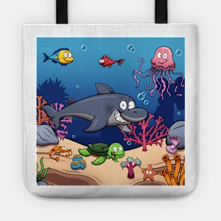 Cute Sea Creatures Tote