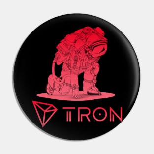 Tron coin Crypto coin Crytopcurrency Pin