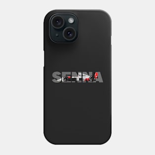 Ayrton Senna's McLaren Honda MP4/5 Illustration Phone Case