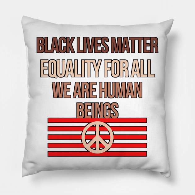 rights and equality for all Pillow by JENNEFTRUST