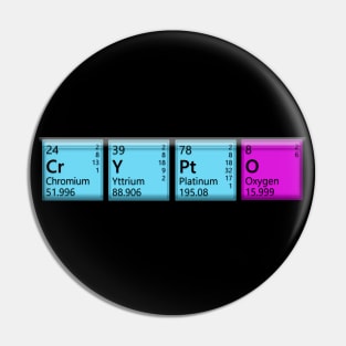 Crypto Chemistry Pin