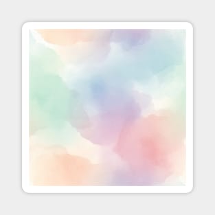 Colorful Watercolor Pattern - 10 Magnet