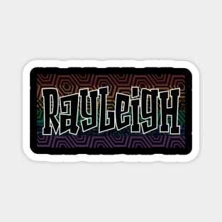 LGBTQ PATTERN USA RAYLEIGH Magnet