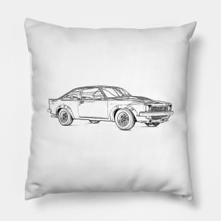 Holden Torana Wireframe Pillow