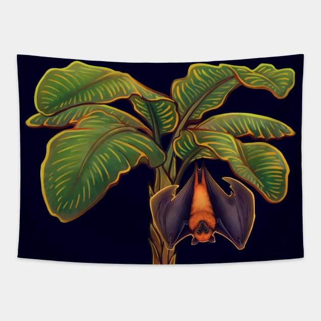 Fruit Bat 2 Tapestry by DoomedDreamer