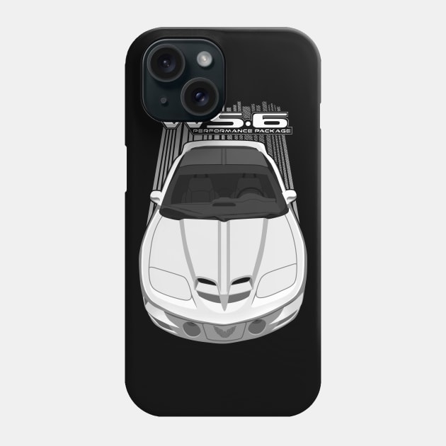 Pontiac Trans Am WS6 4thgen - White Phone Case by V8social