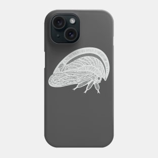 Treehopper (Membracis Bucktoni) - cute bug design - dark colors Phone Case