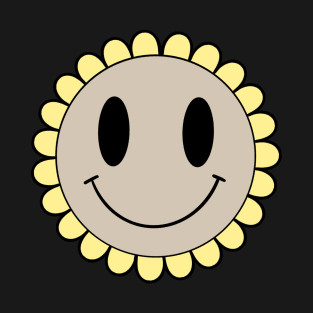 Flower Smiley T-Shirt