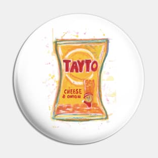 Tayto Cheese & Onion Crisps Pin