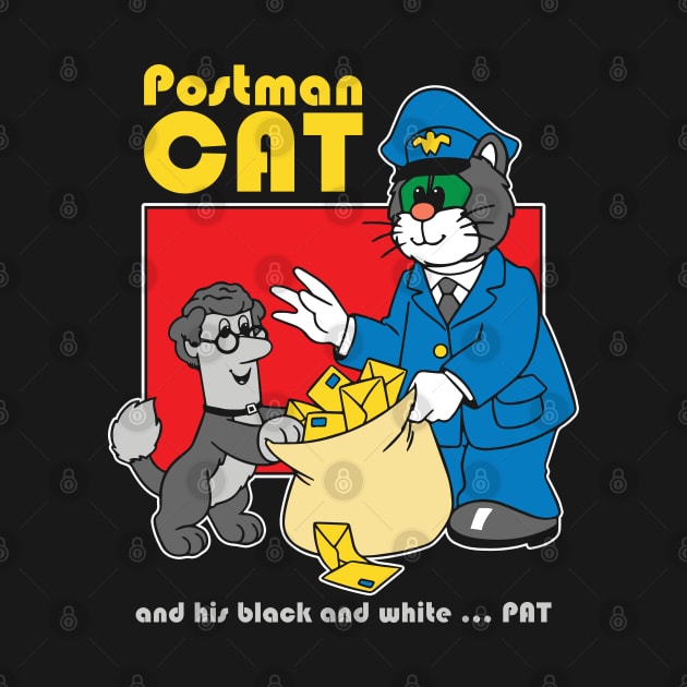 Postman Cat by TrulyMadlyGeekly