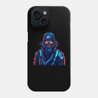 Anime metal black Phone Case