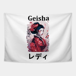 Geisha girl Tapestry