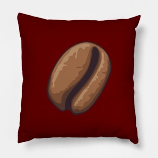 Coffee Bean Icon Pillow