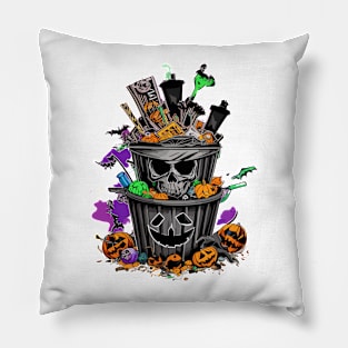 Trick or Trash Pillow