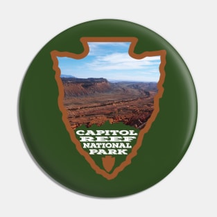 Capitol Reef National Park arrowhead Pin